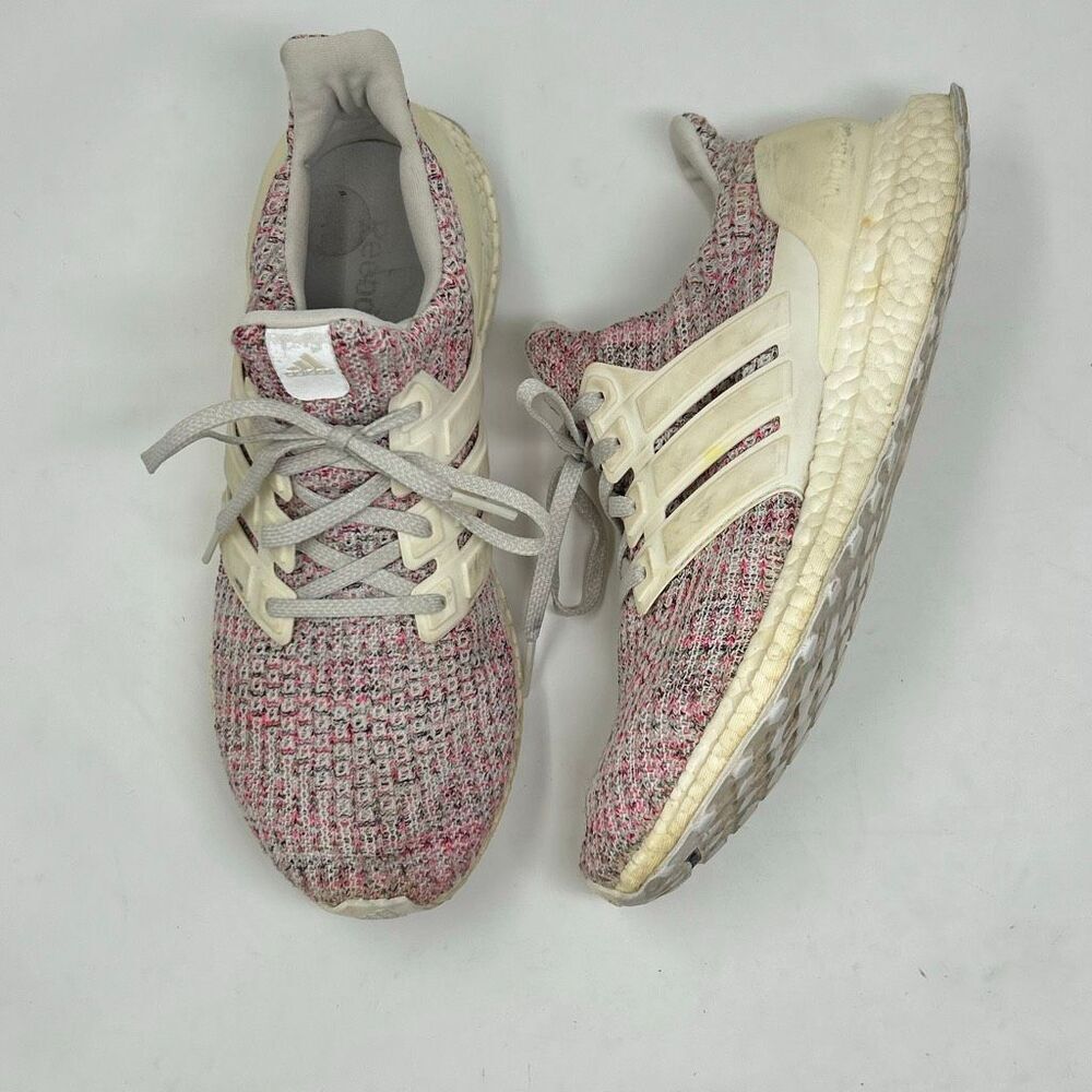 Adidas Ultraboost 4.0 Women’s Athletic Running Shoes Sz 9 Pink Static